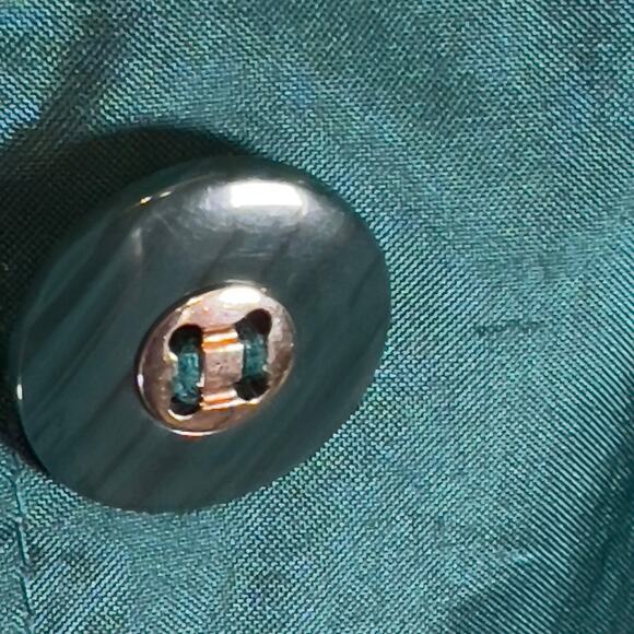 Chiango by Fleet Street Button Raincoat Woman's 12 Removable Insulated Liner 80s - Picture 8 of 16